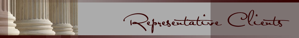 Representative Client List